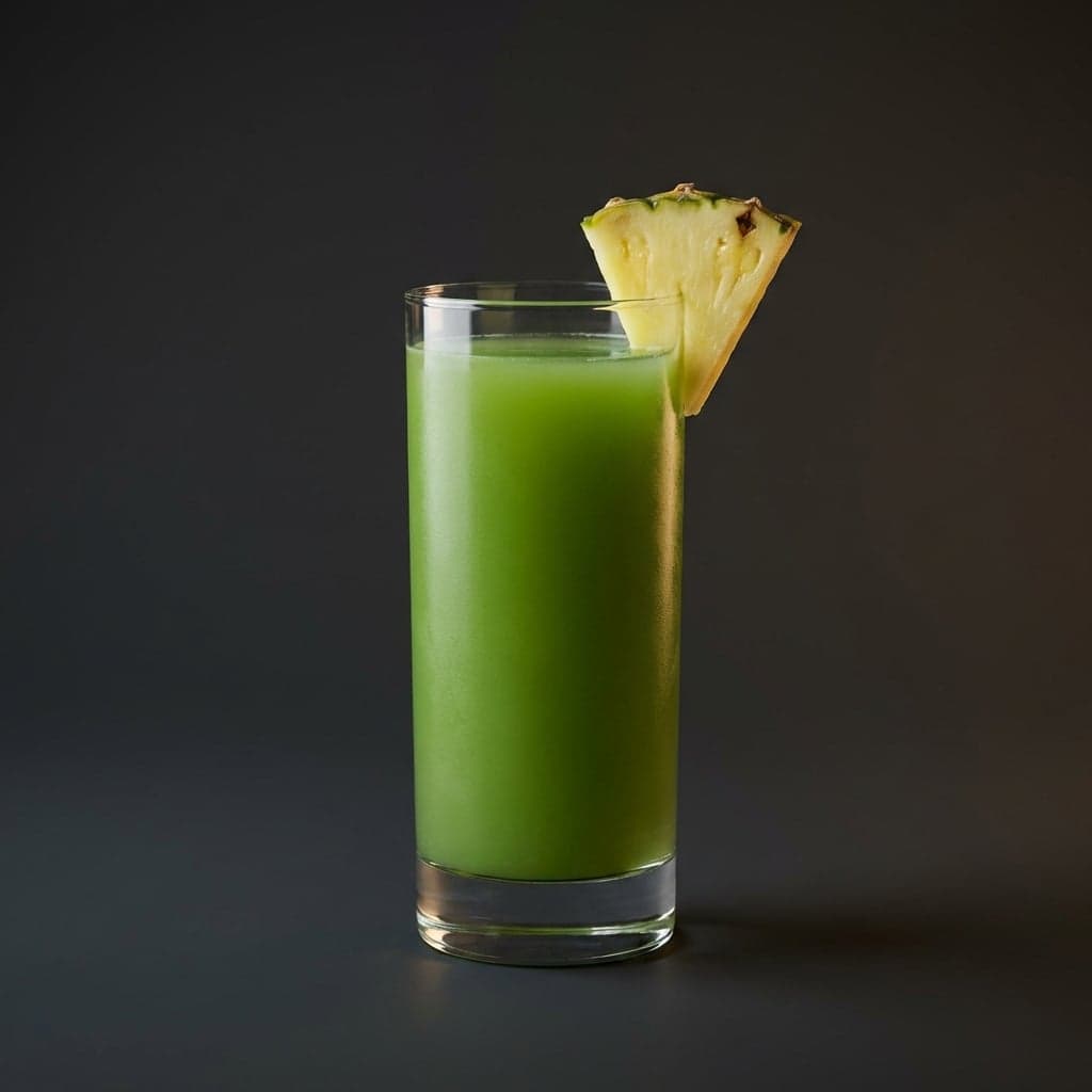 Emerald Island Splash Liqueur cocktail in a Highball glass