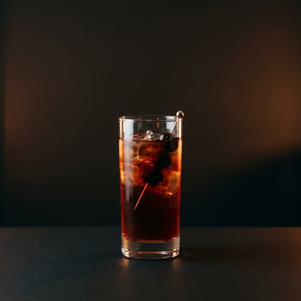 Smoked Cherry Highball