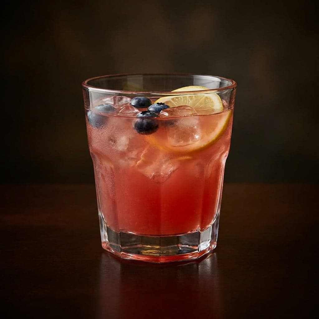 Independence Day Punch Vodka cocktail in a Punch cup